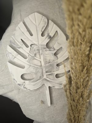 Γύψινο διακοσμητικό φύλλο Monstera