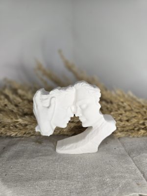 Γύψινο διακοσμητικό ζευγάρι