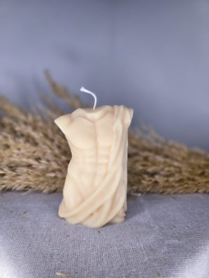 Χειροποίητο Αρωματικό Κερί “Ανδρικό σώμα με ρούχα”