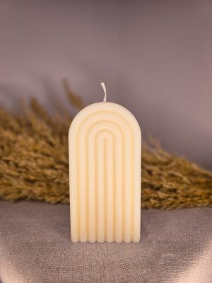 Χειροποίητο Αρωματικό Κερί “Γεωμετρικό ουράνιο τόξο”