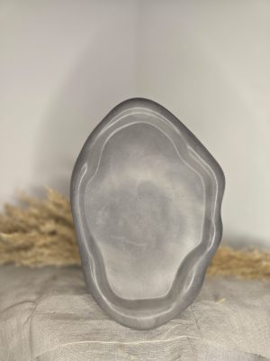 Χειροποίητη γύψινη ακανόνιστη οβάλ βάση