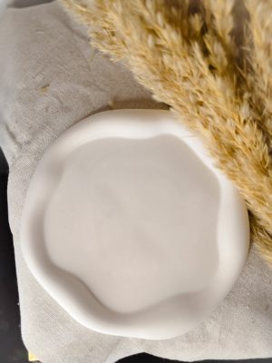 Χειροποίητη γύψινη ακανόνιστη στρογγυλή βάση