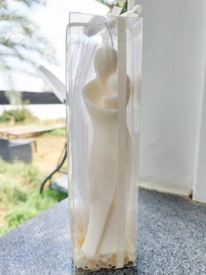 Χειροποίητο αρωματικό κερί Ζευγάρι - Μπομπονιέρα