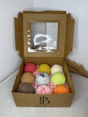 Σετ 9 Wax Melts σε Σχήμα Παγωτού - (360g)